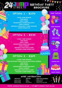24JS Party Price List