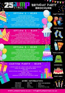 25JS Party Price List