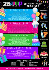 25JS Party Price List