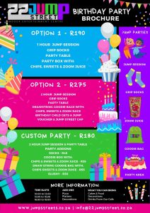 22JS Party Price List