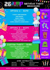 26JS Party Price List