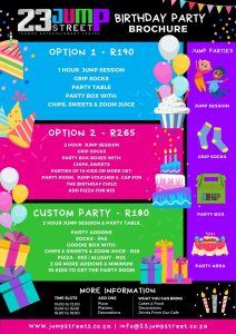 23JS Party Price List